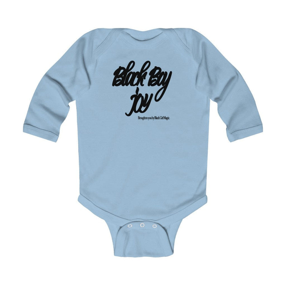 Black Boy Joy Infant Long Sleeve Onesie