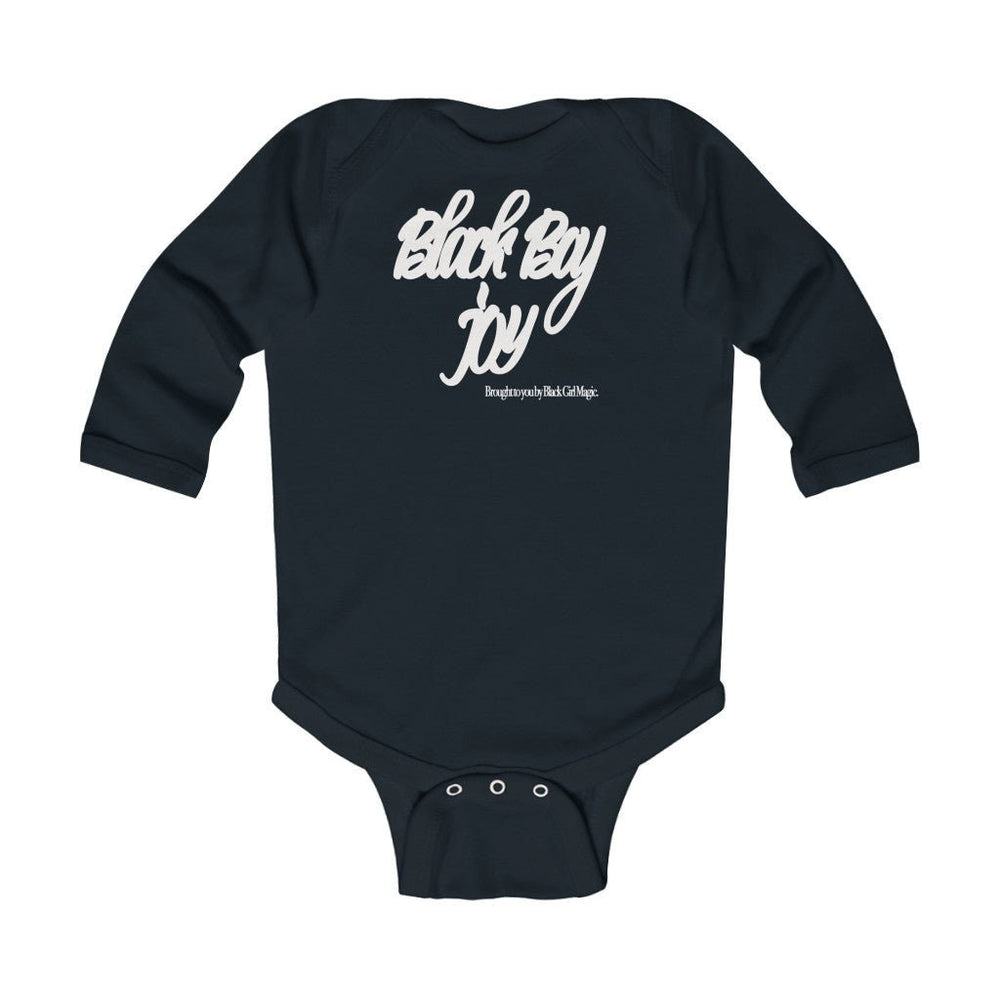 Black Boy Joy Infant Long Sleeve Onesie
