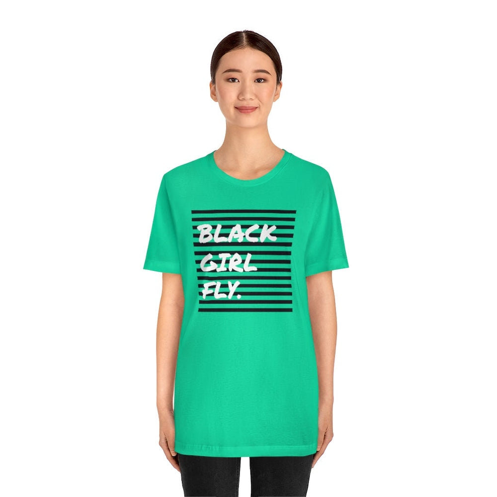 Black Girl Fly Unisex Short Sleeve Tee