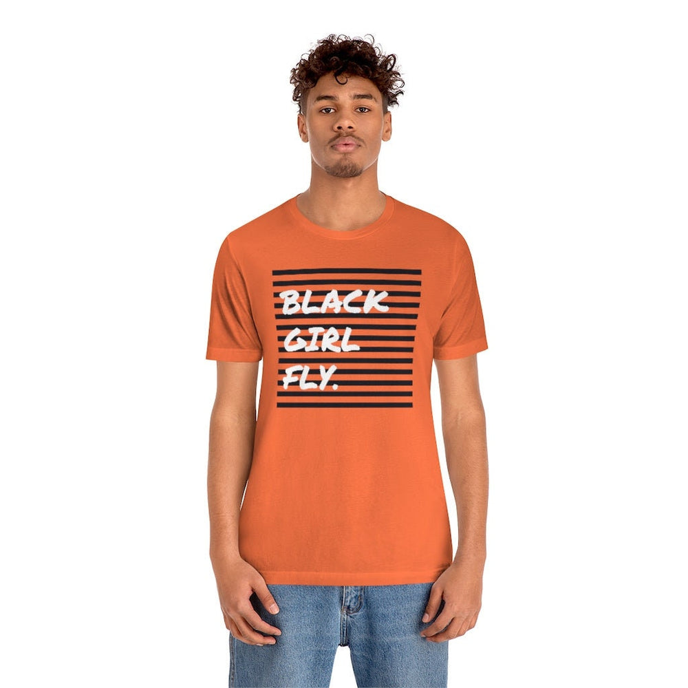 Black Girl Fly Unisex Short Sleeve Tee