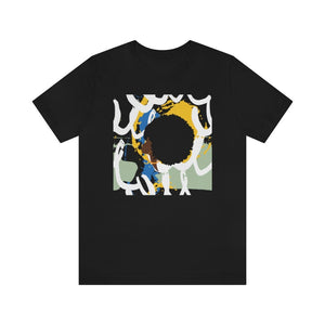Abstract Afro Unisex Short Sleeve Tee