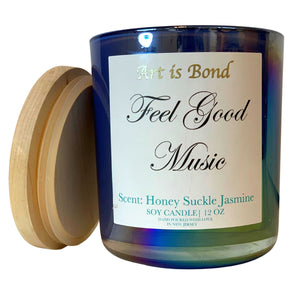 AM/PM Experience Box | 12 OZ Soy Candles with Paired Custom Playlist