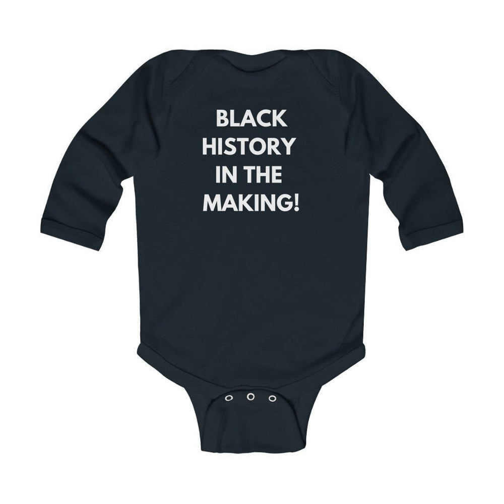 Black History in the Making Infant Long Sleeve Onesie