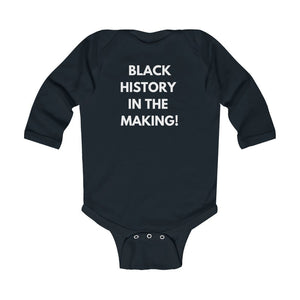 Black History in the Making Infant Long Sleeve Onesie