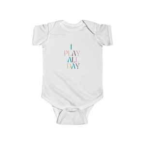 I Play All Day Jersey Bodysuit