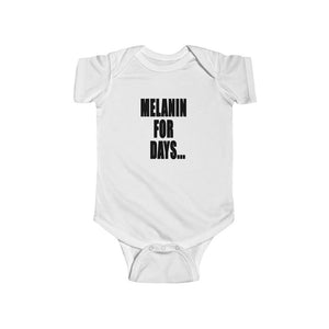 Melanin for Days Jersey Bodysuit