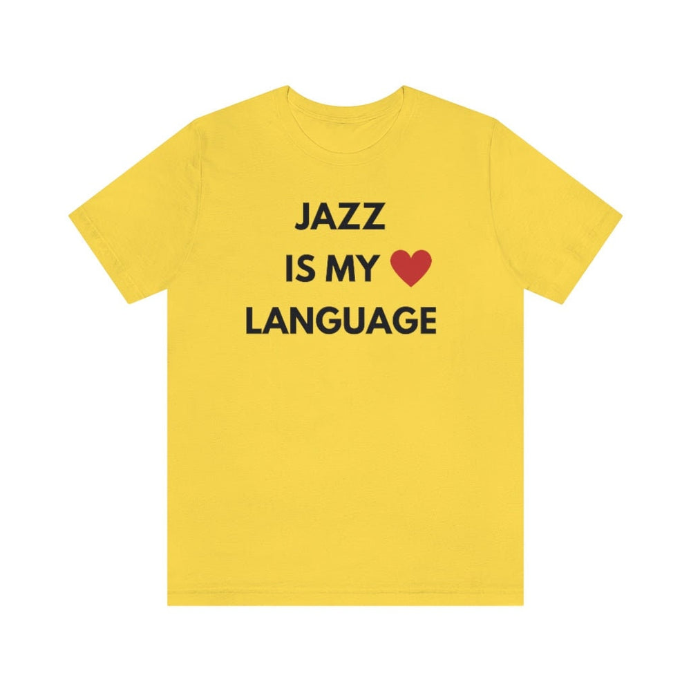 Jazz is My Love Language Unisex Tee