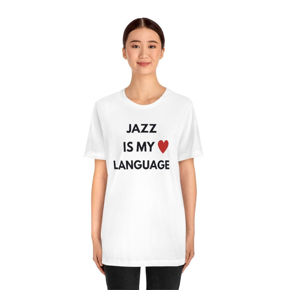 Jazz is My Love Language Unisex Tee