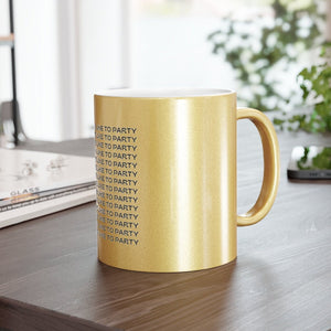 LADI DADI Metallic Mug (SilverGold)