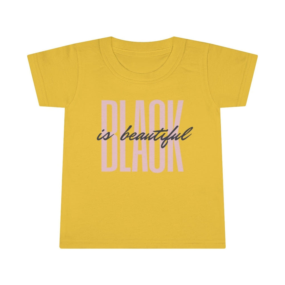 Black is Beautiful Toddler Tee.