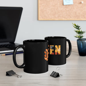 Queen 11oz Black Mug