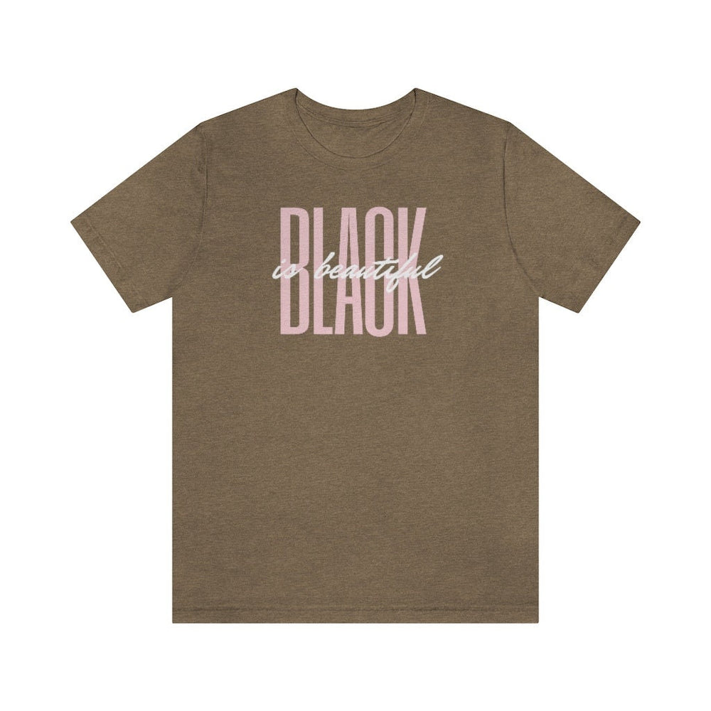 Black is Beautiful! Unisex Short Sleeve Tee