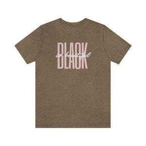 Black is Beautiful! Unisex Short Sleeve Tee