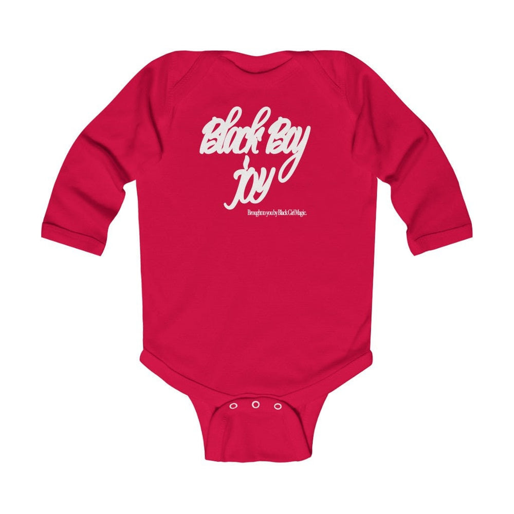 Black Boy Joy Infant Long Sleeve Onesie