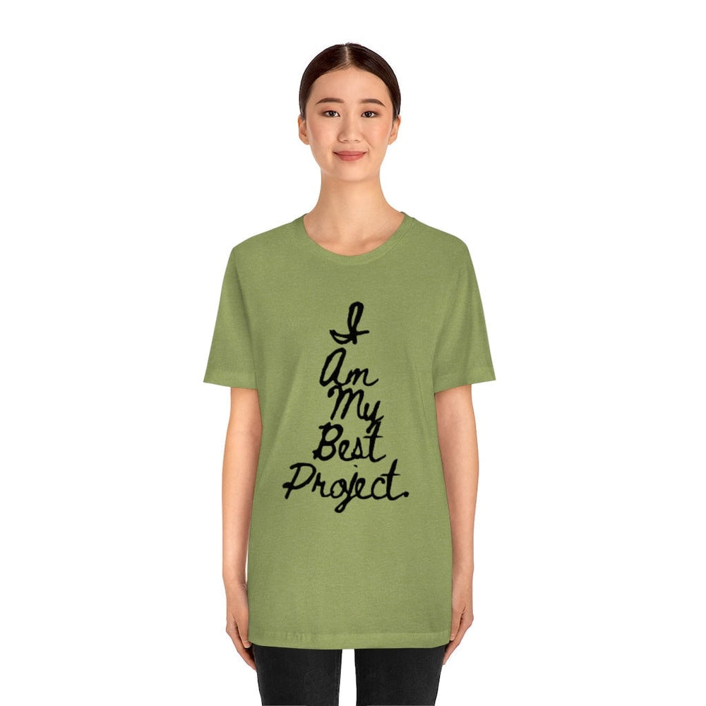 I am My Best Project Unisex Short Sleeve Tee