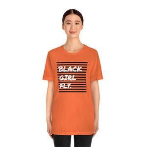 Black Girl Fly Unisex Short Sleeve Tee