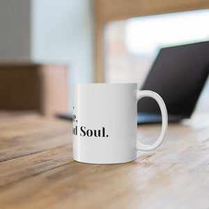 Love, Peace and Mad Soul Ceramic Mug 11oz