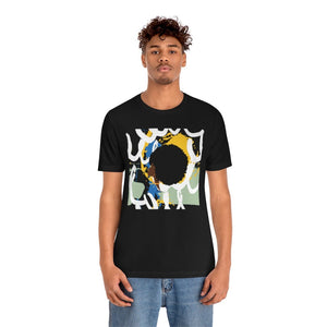 Abstract Afro Unisex Short Sleeve Tee