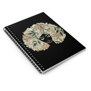 Afro Notebook - Ruled Line