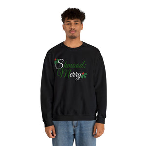 A Merry Mood Crew Neck Sweatshirt