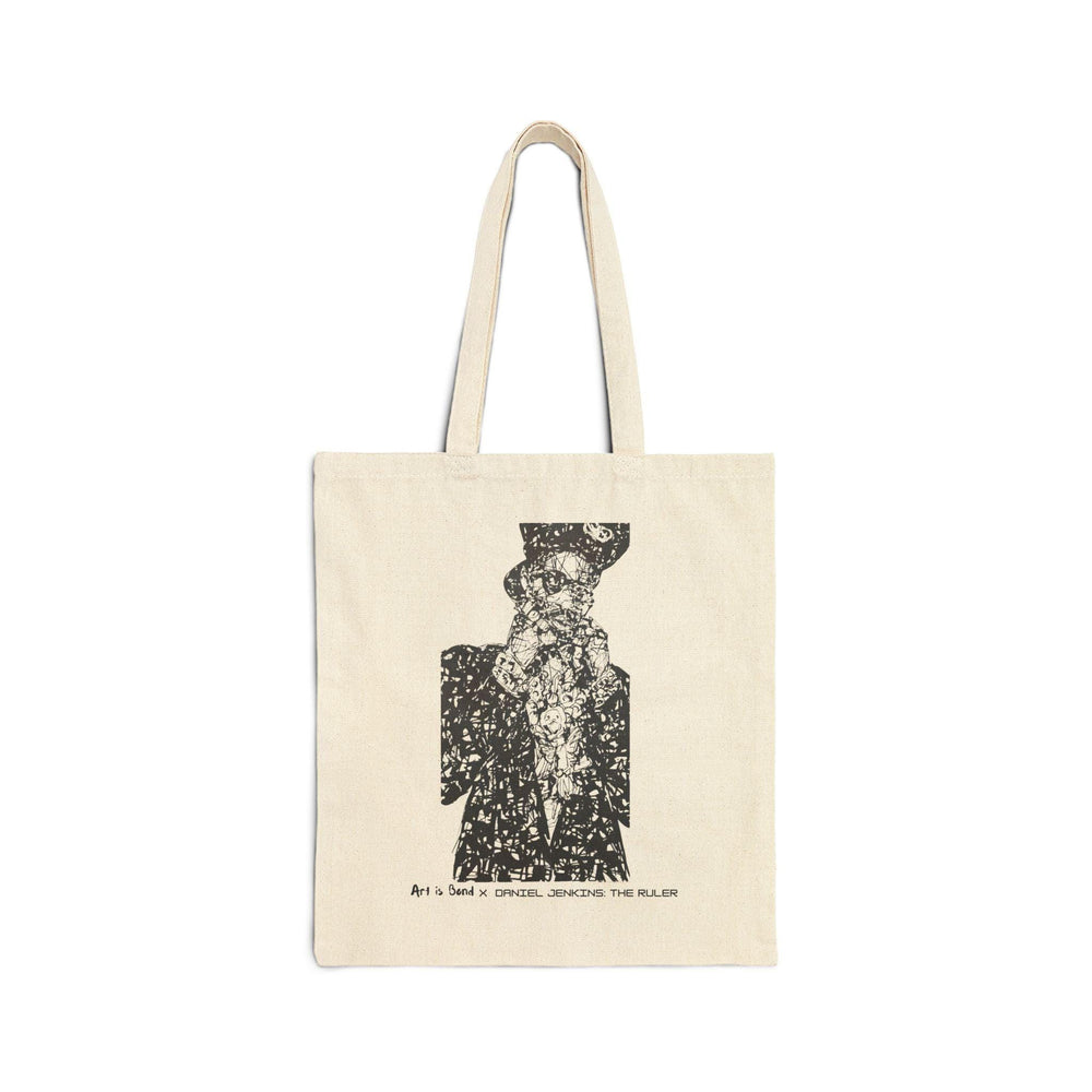 Art is Bond X Daniel Jenkins: The Ruler - Cotton Canvas Tote Bag