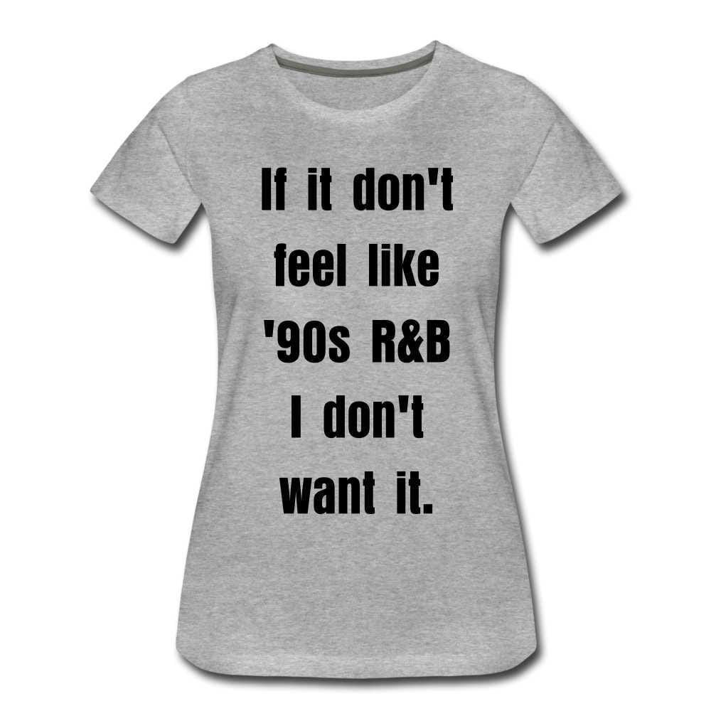 Women’s Premium T-Shirt - heather gray