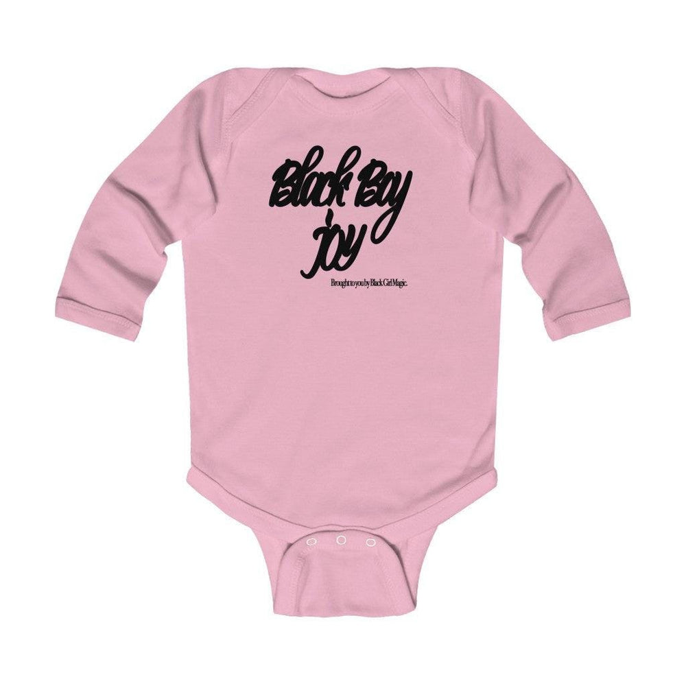 Black Boy Joy Infant Long Sleeve Onesie