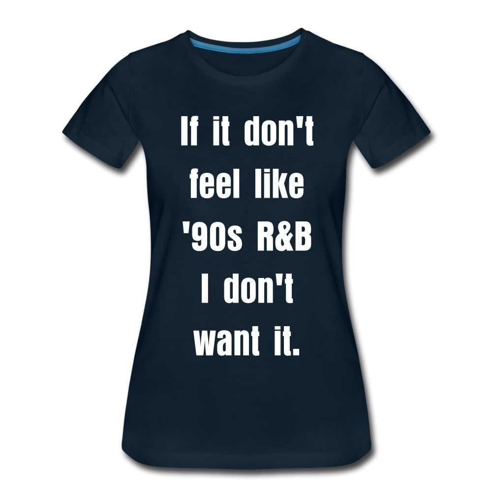 Women’s Premium T-Shirt - deep navy