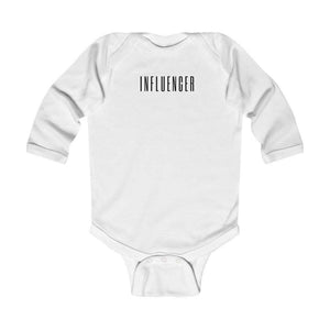 INFLUENCER Infant Long Sleeve Onesie