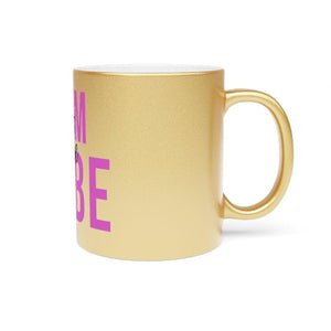 I am the Vibe 11OZ Metallic Mug (Silver / Gold)