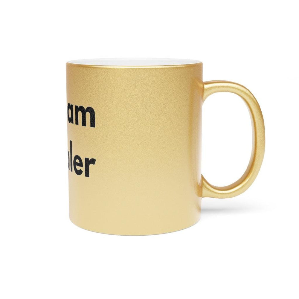 Dream Dealer Metallic Mug (Silver\Gold)