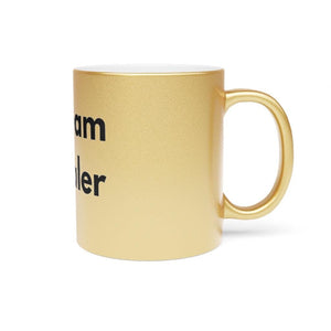 Dream Dealer Metallic Mug (Silver\Gold)
