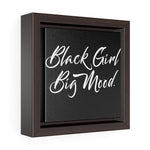 Black Girl, Big Mood Wall Art.