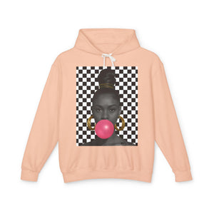Bubble Gum Bubble Gum Make a Wish - Unisex Lightweight Hooded Sweatshirt