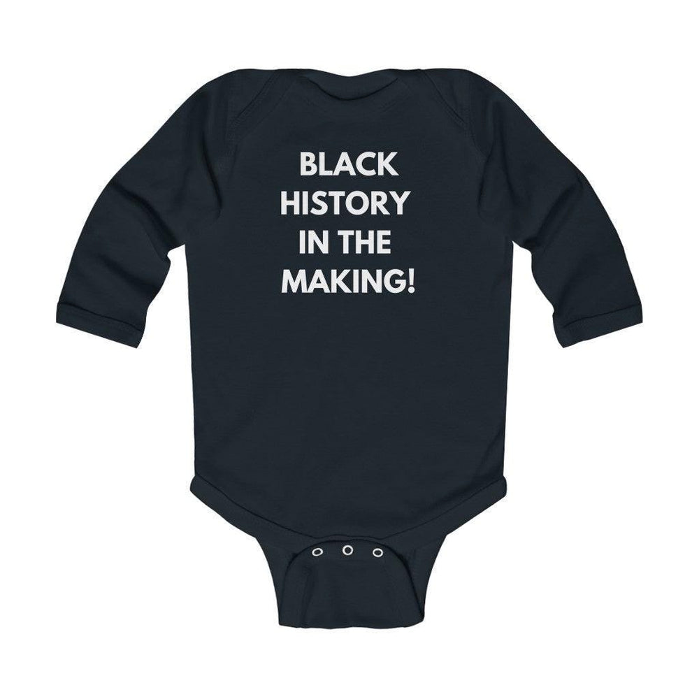 Black History in the Making Infant Long Sleeve Onesie