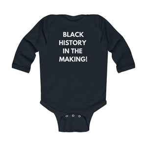Black History in the Making Infant Long Sleeve Onesie