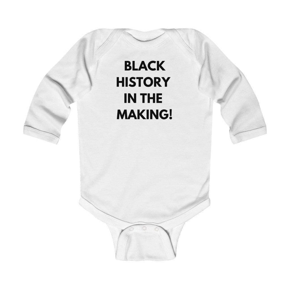 Black History in the Making Infant Long Sleeve Onesie
