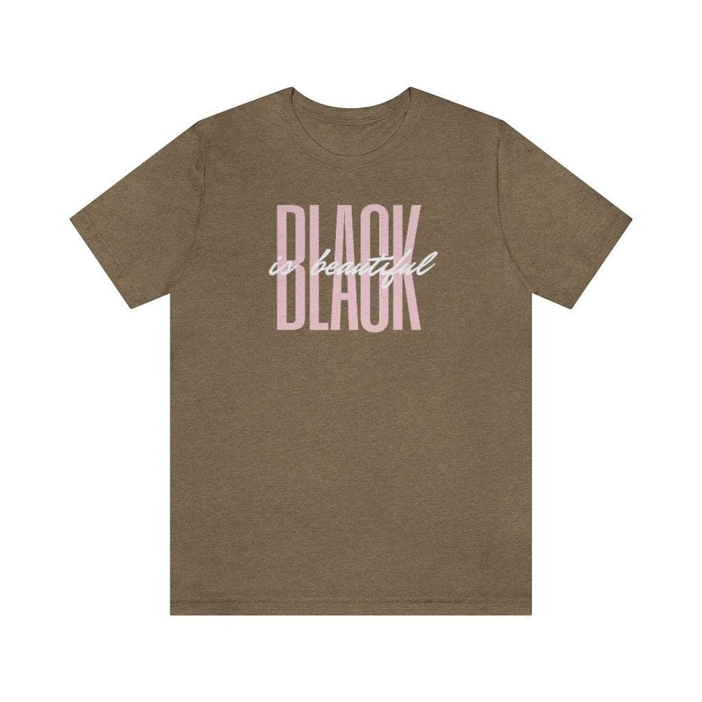 Black is Beautiful! Unisex Short Sleeve Tee