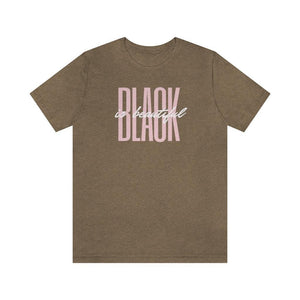 Black is Beautiful! Unisex Short Sleeve Tee