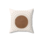 Black like the sun has kissed me, and... Spun Polyester Square Pillow