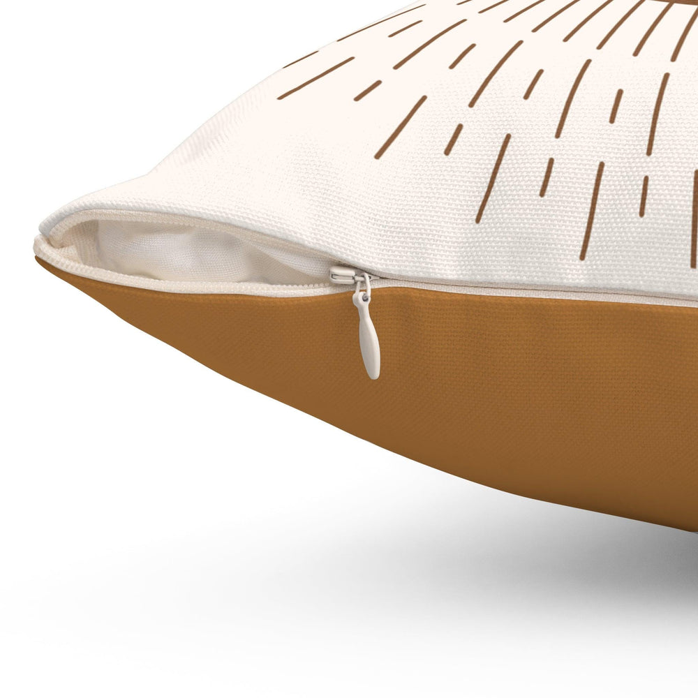 Black like the sun has kissed me, and... Spun Polyester Square Pillow