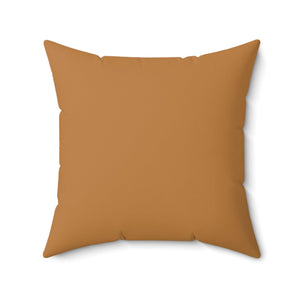 Black like the sun has kissed me, and... Spun Polyester Square Pillow