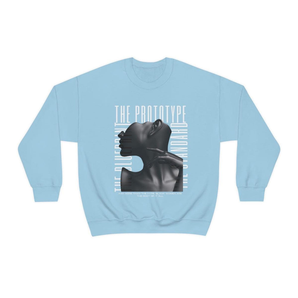 The Prototype, The Blueprint & The Standard Unisex Crewneck Sweatshirt