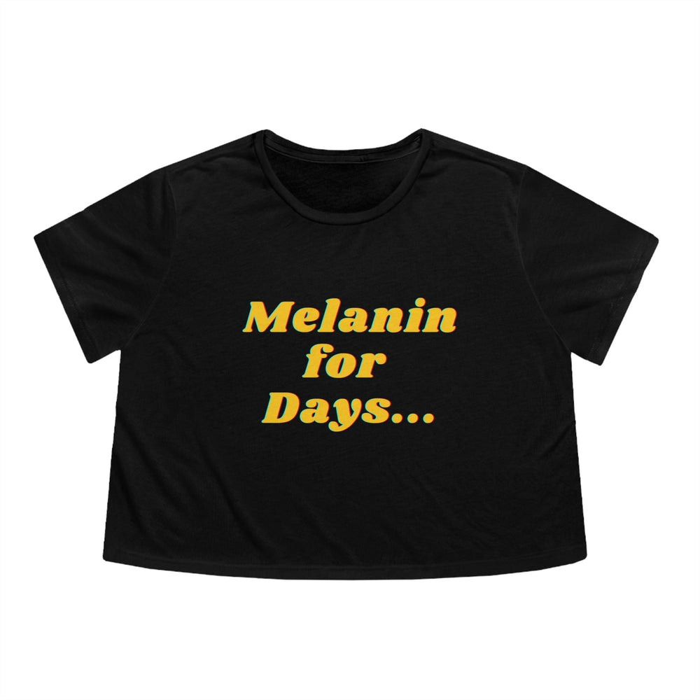 Melanin for Days Women&#39;s Flowy Cropped Tee