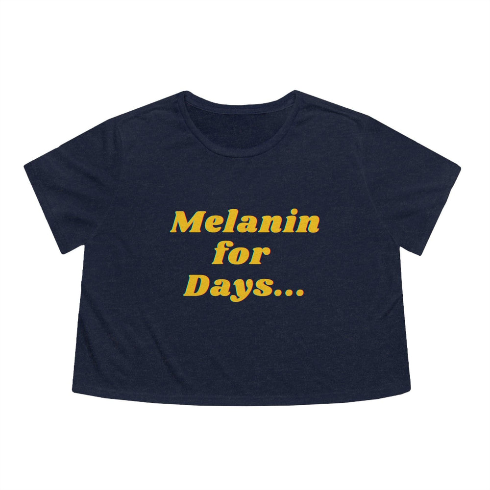 Melanin for Days Women&#39;s Flowy Cropped Tee