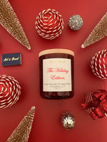 Art is Bond Holiday Edition 12 Oz Soy Candle with Custom Playlist