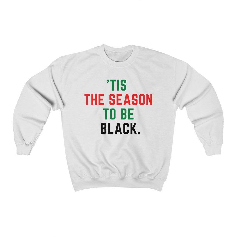 &#39;Tis the Season to Be Black - Unisex Heavy Blend™ Crewneck Sweatshirt