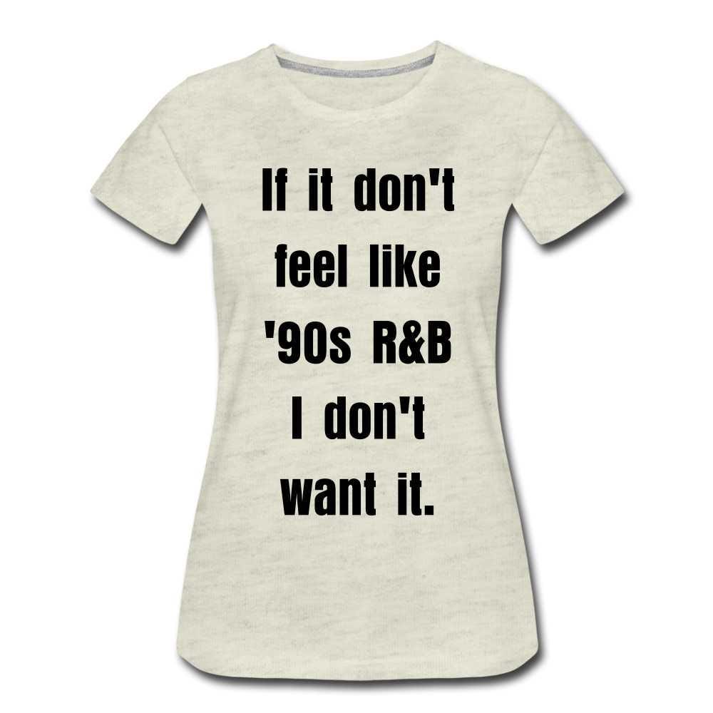 Women’s Premium T-Shirt - heather oatmeal