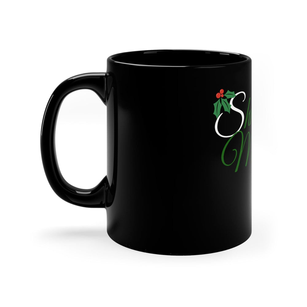 A Merry Mood 11oz Black Mug