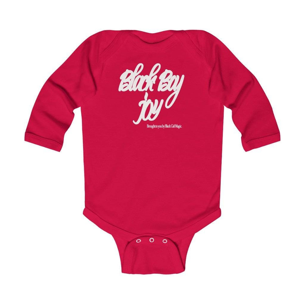 Black Boy Joy Infant Long Sleeve Onesie